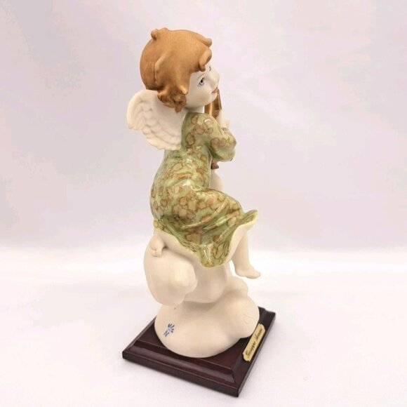 Vintage Guiseppe Armani 7 Inch White Peace Figurine Statue Italy - Picture 5 of 16